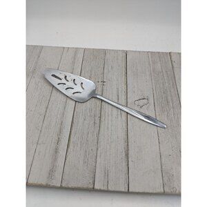 Standard Stainless Steel Pie Server Craft Serving Spatula 10 1/2" Wheat Design